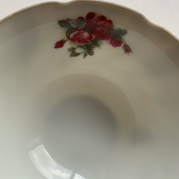 Vintage Lefton China Hand-painted Rose Tea Cup - Picture 4 of 8